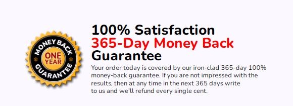 365 days money back guarantee